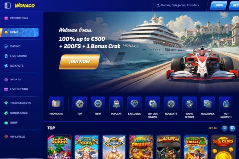 Erfahre mehr über Wonaco - Die beste Casino-App in Deutschland